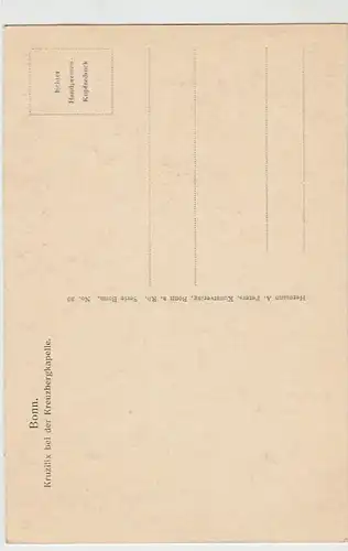 (39343) AK Bonn, Kruzifix bei der Kreuzbergkapelle 1920er