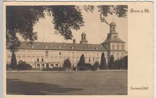 (32920) Foto AK Bonn, Universität, vor 1945