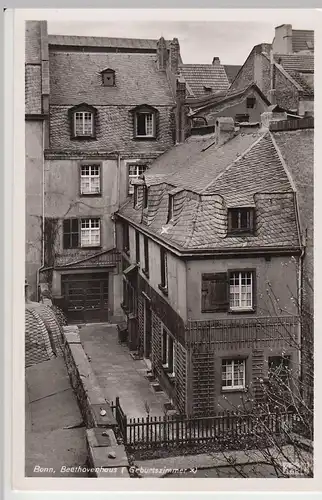 (108991) Foto AK Bonn, Beethovenhaus, vor 1945