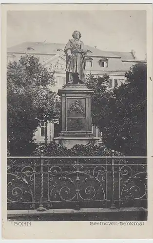 (106134) AK Bonn, Beethoven Denkmal 1930