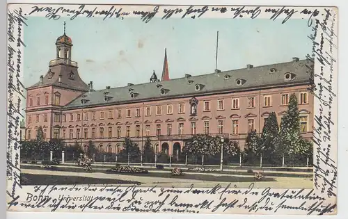 (101779) AK Bonn, Universität, vergoldete Fenster 1900