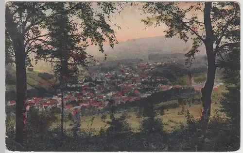 (97338) AK Graslitz, Kraslice, Totale, 1910