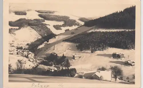 (93610) Foto AK Petzer im Riesengebirge, Pec pod Snezkou, 1941