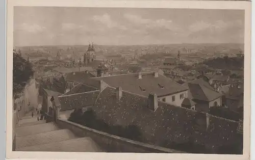 (82535) AK Prag, Praha, Panorama, vor 1945