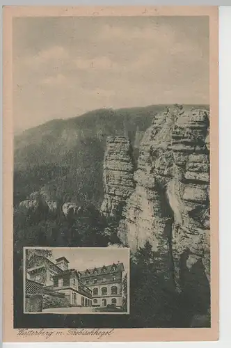 (70479) AK Großen Winterberg, Prebischkegel 1926