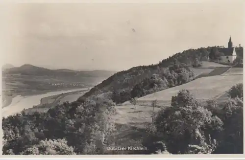 (652) Foto AK Dubitz, Böhmen, Dubitzer Kirchlein, vor 1945