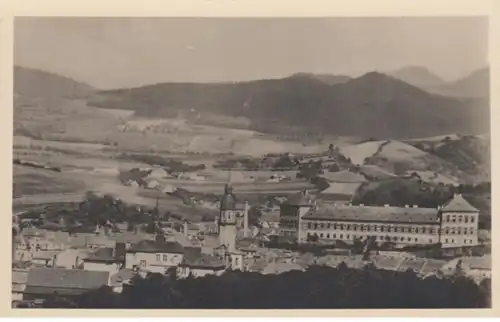 (600) Foto AK Bilin, Bilina, Böhmen, Schloss, nach 1945