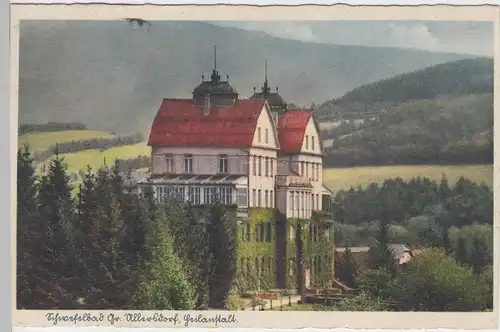 (54543) AK Velké Losiny, Groß Ullersdorf, Heilanstalt, 1940