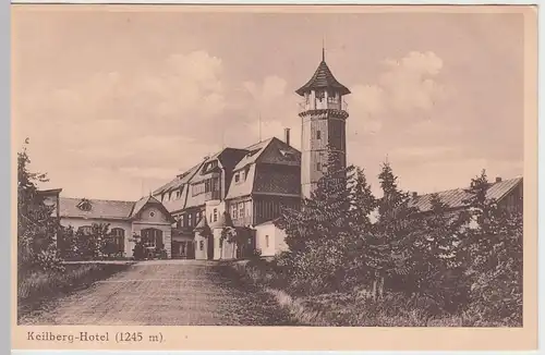 (51760) AK Klinovec, Keilberg, Hotel und Aussichtsturm, 1922