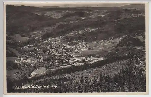(39636) Foto AK Tannwald Schumburg, Tanvald 1930er