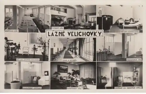 (384) Foto AK Welchow, Böhmen, Bad Lazne Velichovky, Mehrbildkarte 1941
