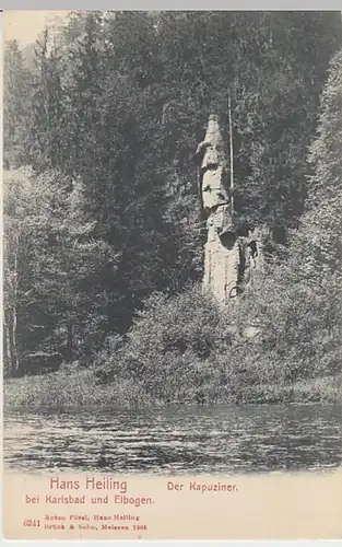 (31331) AK Hans-Heiling-Felsen, Böhmen, Elbogen, 1905