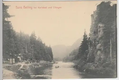 (15721) AK Hans-Heiling-Felsen, Böhmen, Elbogen, bis 1905