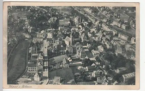 (109521) AK Weipert, Böhmen, Vejprty, Ortsansicht 1933