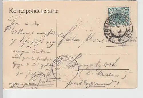 (106663) AK Böhmische Schweiz, Prebischtor, 1905