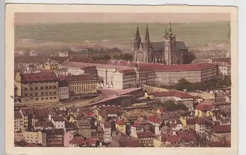 (103977) AK Prag, Praha, Hradschin, aus Leporello vor 1945