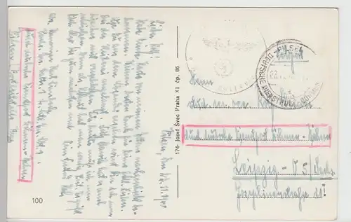 (103959) AK Plzen, M?stské divadlo, Feldpost 1940