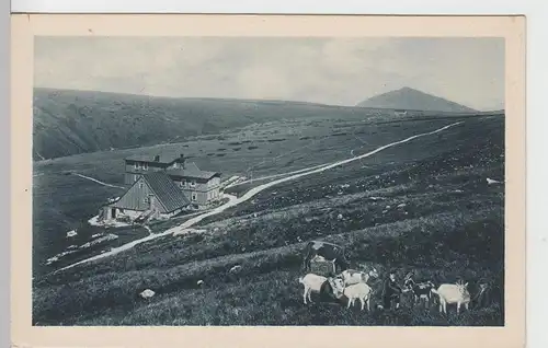 (103953) AK Rennerbaude im Riesengebirge, Krkonose, 1926