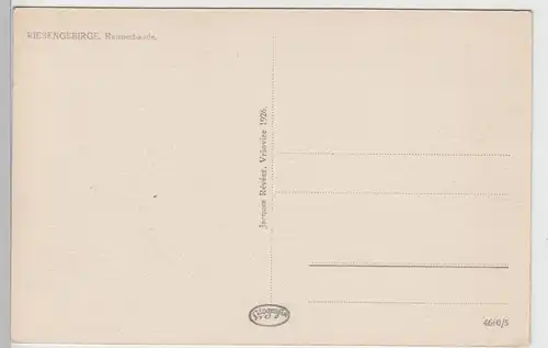 (103953) AK Rennerbaude im Riesengebirge, Krkonose, 1926