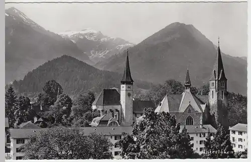 (53679) Foto AK Interlaken, nach 1945