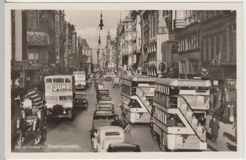 (9964) Foto AK Berlin, Friedrichstr., vor 1945