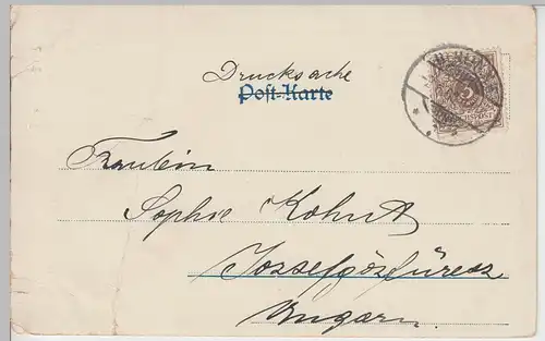 (96877) AK Berlin, Rosenthaler Tor während d. Streiks d. Straßenbahn 1900