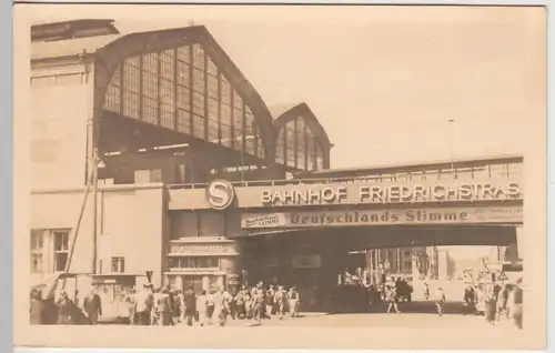 (96869) AK Berlin, Bahnhof Friedrichstraße, 1953