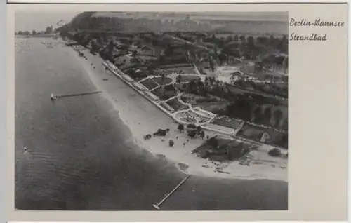 (9380) Foto AK Wannsee, Berlin, Strandbad 1933-45