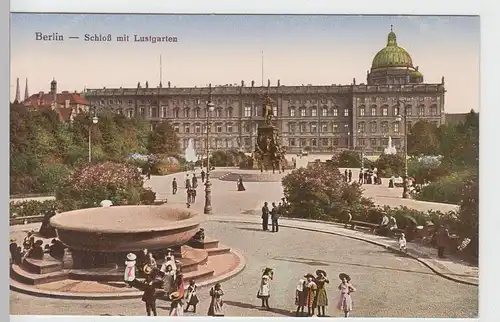(92797) AK Berlin, Schloss mit Lustgarten, vor 1945