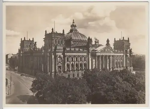 (9273) Foto AK Berlin, Reichstag, vor 1945