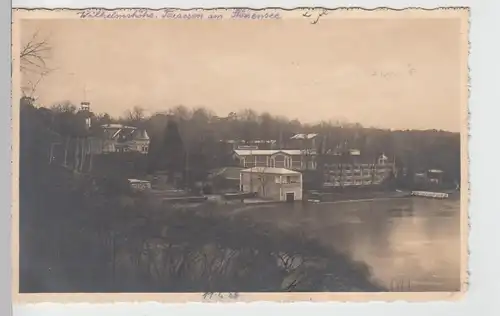 (92673) Foto AK Berlin, Stößensee, Restaurant Wilhelmshöhe 1928