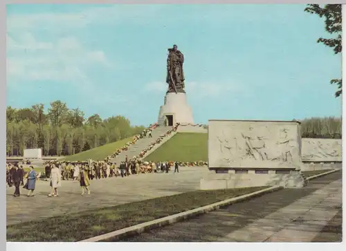 (92016) AK Berlin, Sowjetisches Ehrenmal Treptow, DDR 1969