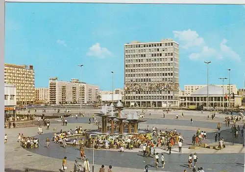 (91998) AK Berlin, Alexanderplatz, DDR 1973