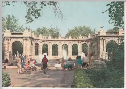 (91985) AK Berlin, Märchenbrunnen in Friedrichshain, DDR 1969