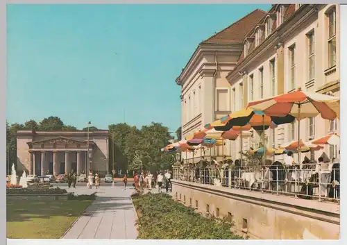 (91967) AK Berlin, Blick v. Operncafé zum Mahnmal, DDR 1968