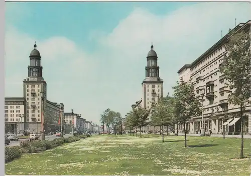 (91952) AK Berlin, Frankfurter Tor, DDR 1968