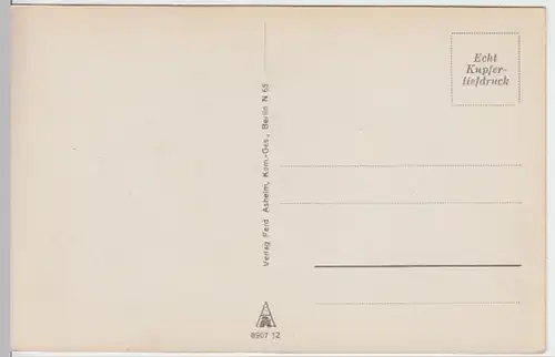 (9142) AK Berlin, Nationalgalerie, vor 1945