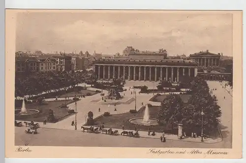 (90857) AK Berlin, Lustgarten und Altes Museum, vor 1945