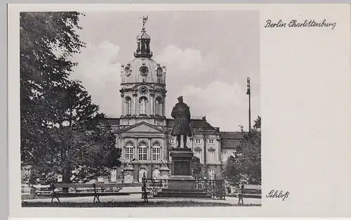 (90828) AK Berlin Charlottenburg, Schloss, 1940er