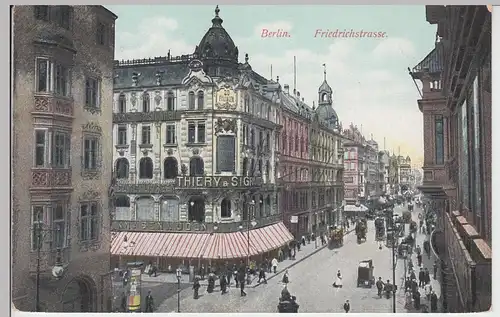 (89170) AK Berlin, Friedrichstraße, Knabenmoden 1909