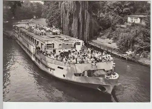 (86246) Foto AK Berlin DDR, Müggelspree, Luxusfahrgastschiff 1978