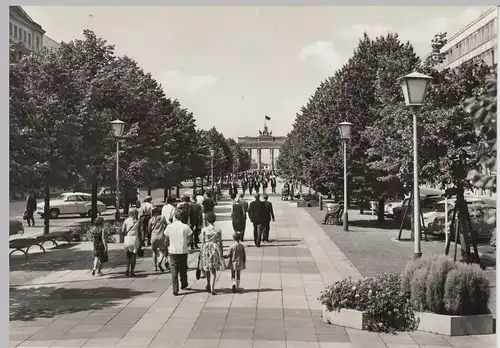 (86237) Foto AK Berlin DDR, Brandenburger Tor, 1972