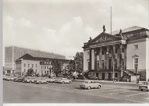 (86222) Foto AK Berlin DDR, Deutsche Staatsoper und Operncafé 1972