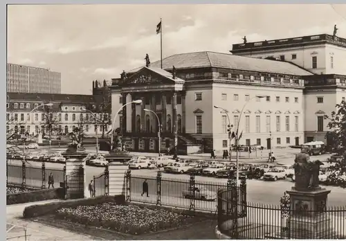 (86221) Foto AK Berlin DDR, Deutsche Staatsoper 1970