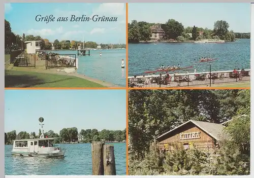 (86053) AK Berlin, Grünau, Gaststätte Koliba, Regattastrecke 1990