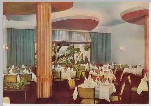 (86039) AK Berlin, Hotel Hospiz, Hotelrestaurant, um 1968