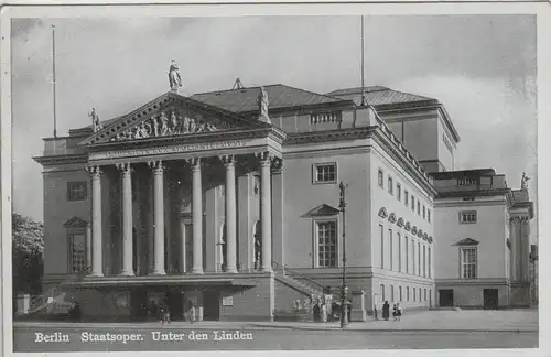 (78909) AK Berlin, Staatsoper, Unter den Linden