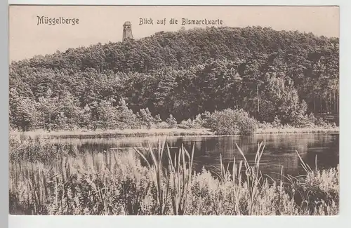 (76530) AK Müggelberge, Berlin, Bismarckwarte, um 1906