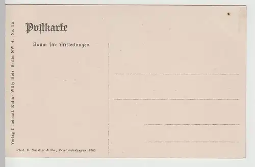 (76530) AK Müggelberge, Berlin, Bismarckwarte, um 1906