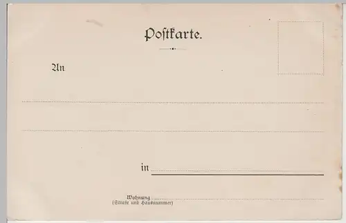 (76010) AK Gruß aus Berlin, Siegesallee, Albrecht der Bär, bis um 1905